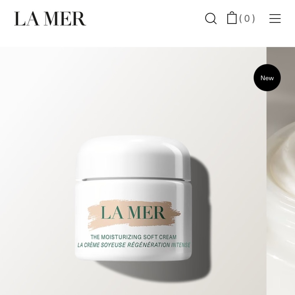 La Mer MOISTURIZING SOFT CREAM (.17oz)